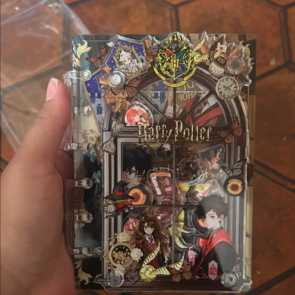 Harry Potter a7 shaker notebook